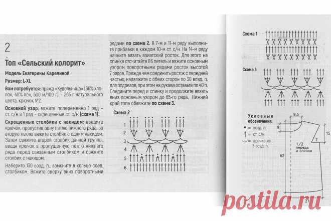 7 топов крючком для женщин от 46-го до 52-го размера, которые стоит иметь в своём гардеробе в летний сезон (+схемы и подробное описание) | Вяжем одежду с Леной | Дзен