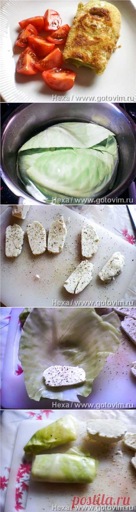 Капустные шницели с сыром. Фото-рецепт / Готовим.РУ