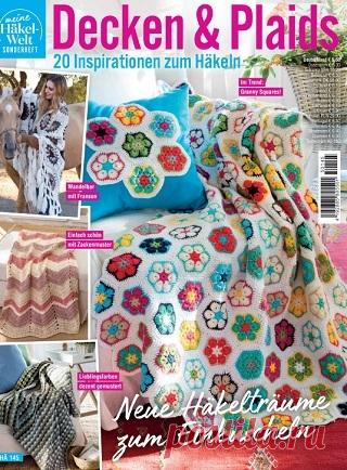 Meine Häkelwelt Sonderheft HA145 2025 Decken & Plaids