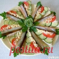 Бутерброды на новый год 2018 - (более 26 рецептов) с фото на Овкусе.ру