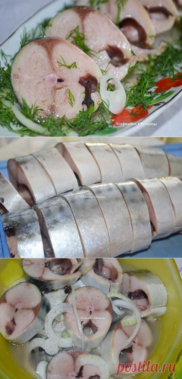 Скумбрия, маринованная в яблочном уксусе с пряностями - Простые рецепты Овкусе.ру
