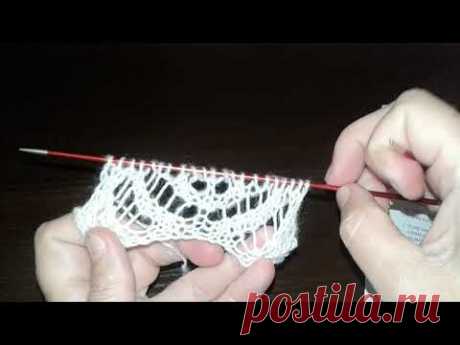 Шотландское кружево спицами - Мастер-классы по рукоделию с фото, видео, схемами и описаниями пошагово
