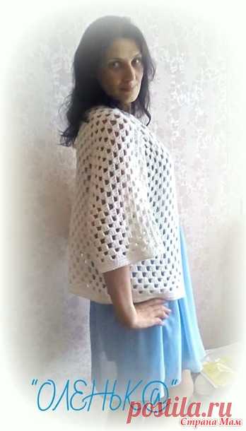 Он-лайн "Жакет шестигранник" - Страна Мам