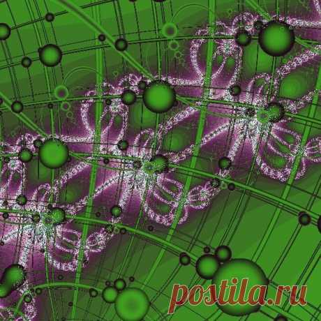 Фрактал, сделан в программе Fractal Explorer