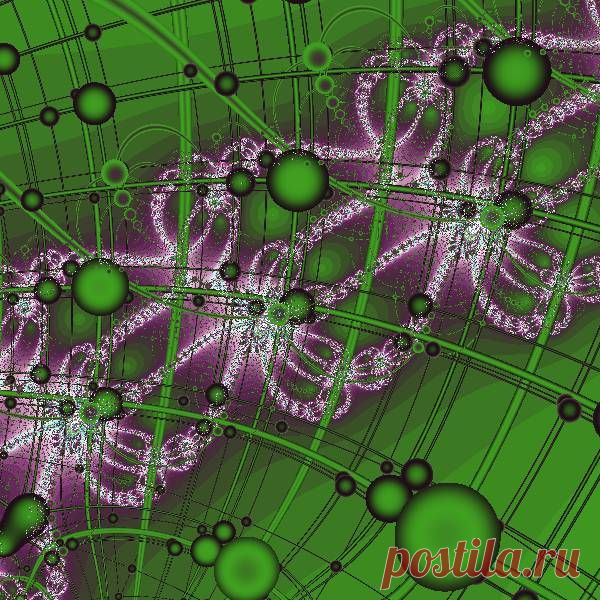 Фрактал, сделан в программе Fractal Explorer