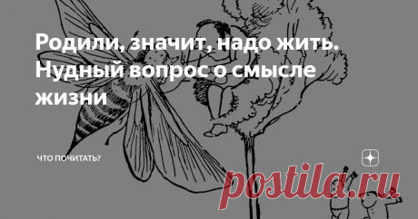 Родили, значит, надо жить. Нудный вопрос о смысле жизни Записки душеведа
Моя профессия вынуждает задавать людям неудобные вопросы, дабы вернуть их в реальность. Диалоги эти я коротко сформулировала как: «Уж на сковородке, или Слава богу, вынужден жить!» В развернутом виде звучит примерно так:
— Вы жить хотите?
— Кто ж не хочет?