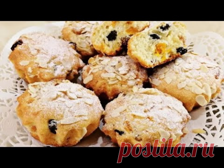 Творожные кексы / Кексы с маком - YouTube