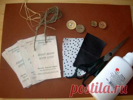 этикетка для игрушки - Ярмарка Мастеров - ручная работа, handmade