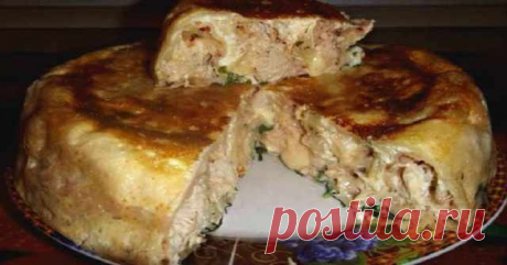 Самая удачная выпечка с курицей! Сытный и вкусный ужин еще никогда не готовился так быстро. — Домашняя кулинария