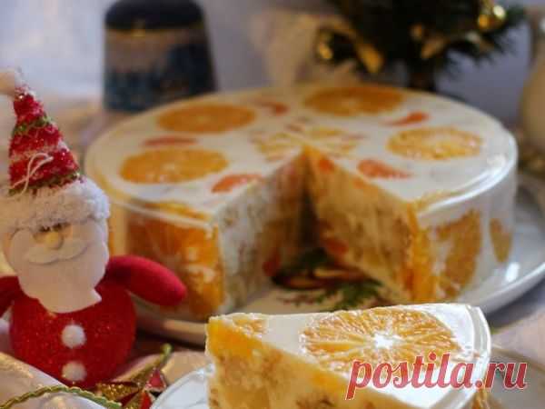 Шикарный желейный торт «Фруктовый Новый Год» | Vkusno.co - готовим легко!