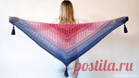 Vela Flower Shawl - free crochet shawl pattern by Wilmade Make your own crochet flower shawl with my free crochet pattern and video tutorial. This special shawl is inspired by Vela (4) who has the same tumor as I.
