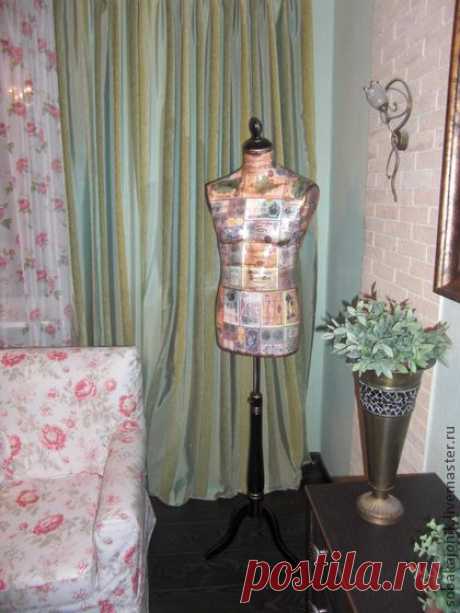 Купить Интерьерный манекен-вешалка &quot;Новое платье короля&quot; ))) - манекен, интерьерный подарок