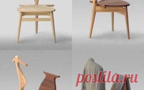 Стул, на который удобно вещать вещи.