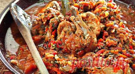 Классическое блюдо чахохбили: пошаговый рецепт — Фактор Вкуса