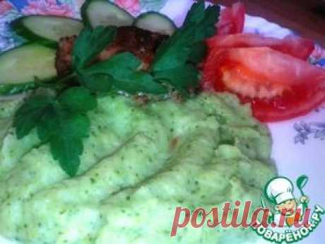 Картофельное пюре с брокколи - кулинарный рецепт