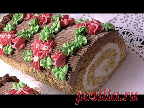 Торт "Сказка",любимый с детства.