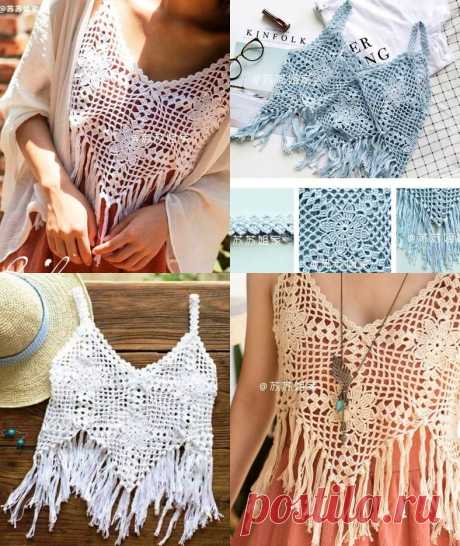 CROCHET TOP. CROCHET TOP. FREE DIAGRAM.