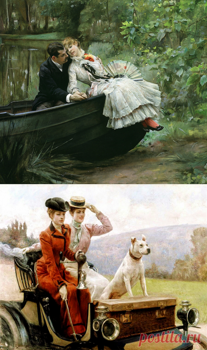 (+1) Магический реализм художника.Юлиус Леблан Стюарт