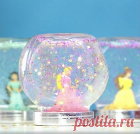 Как сделать волшебный шар, который станет украшением любой детской комнаты