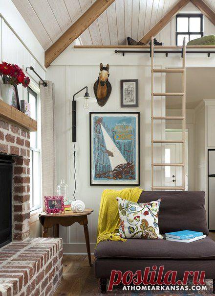 ... жить в милом небольшом домике