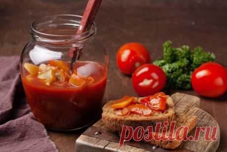 Лечо из болгарского перца с помидорами и рисом на зиму — Домашняя кулинария