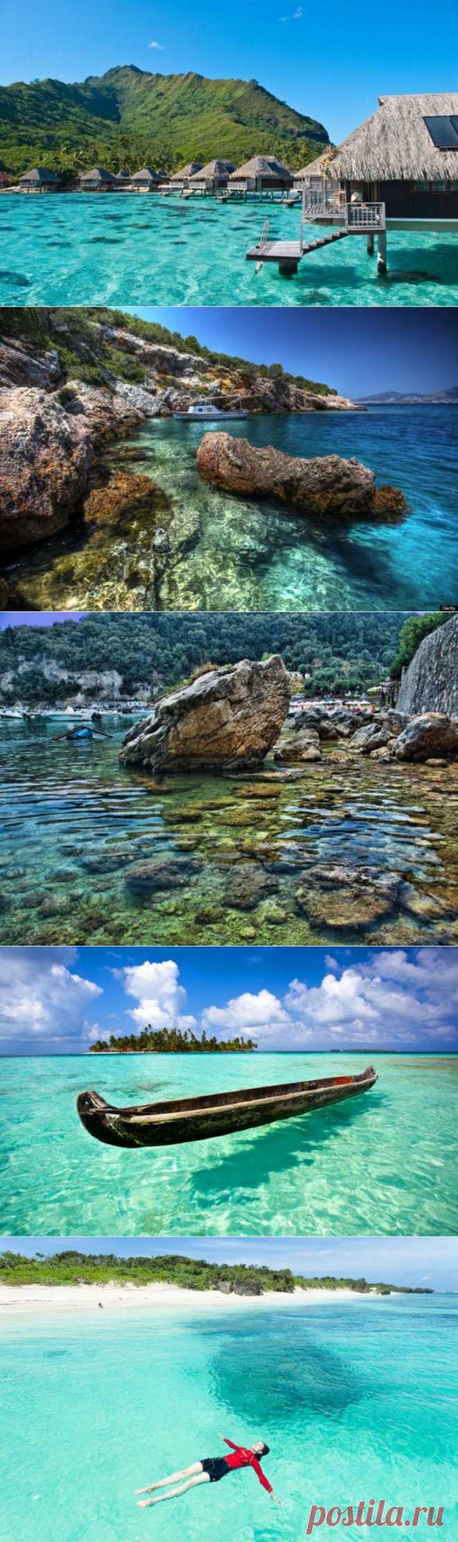 Самые лучшие в мире места для купания с чистейшей водой / Всё самое лучшее из интернета