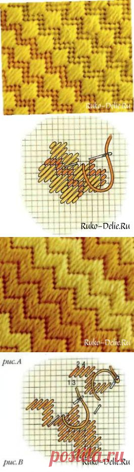 Вышивка барджелло (Bargello)