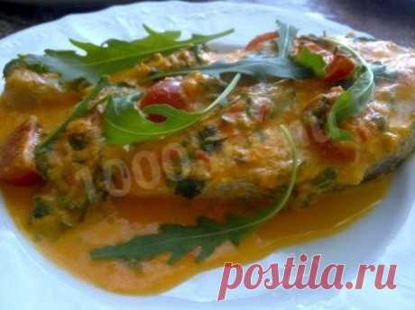 Семга с овощами в томатно-медовом соусе рецепт с фото | 1000.menu