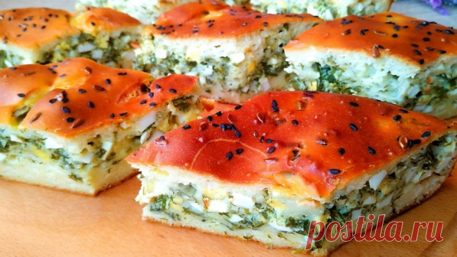 Заливной пирог на кефире! За уши не оттащить от такой вкуснятины! Всем большой привет! Сегодня готовим вкуснейший заливной пирог на кефире с зеленью и яйцами!Для тестаЯйца – 3 шт.Кефир/ряженка – 400 гр.Мука – 200 гр.Соль – 1/3 ч.л.Разрыхлитель для теста – 10 гр.НачинкаУкроп – 1-2 пучкаЗеленый лук – 1-2 пучкаЯйца отварные – 4 шт.Сметана 1 ст.л.В миске...