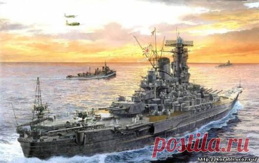 Линкор «Ямато» - смертельная угроза боевой мощи США