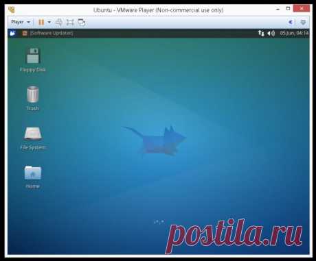 Установка Xubuntu/Ubuntu в VMware Player