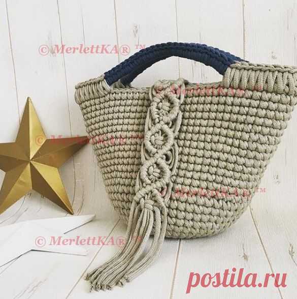 ПОДБОРОЧКА ПО СУМКАМ И ТЕКСТИЛЬНЫМ КОРЗИНКАМ ❤ ВЯЗАНИЕ КРЮЧКОМ / Всё из мира рукоделия (изучаю и делюсь различными техниками и видами рукоделия)