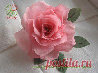 Видео мастер-класс Надежды Череда | Первая web-школа шёлковой флористики - SilkFlora