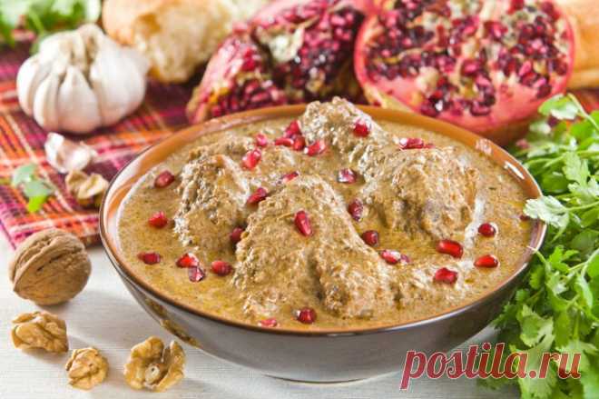 САЦИВИ ИЗ КУРИЦЫ ПО-ГРУЗИНСКИ