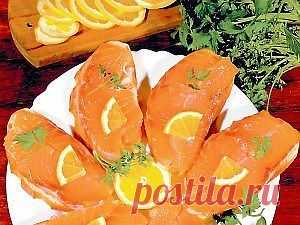 Бутерброды с соленой рыбой