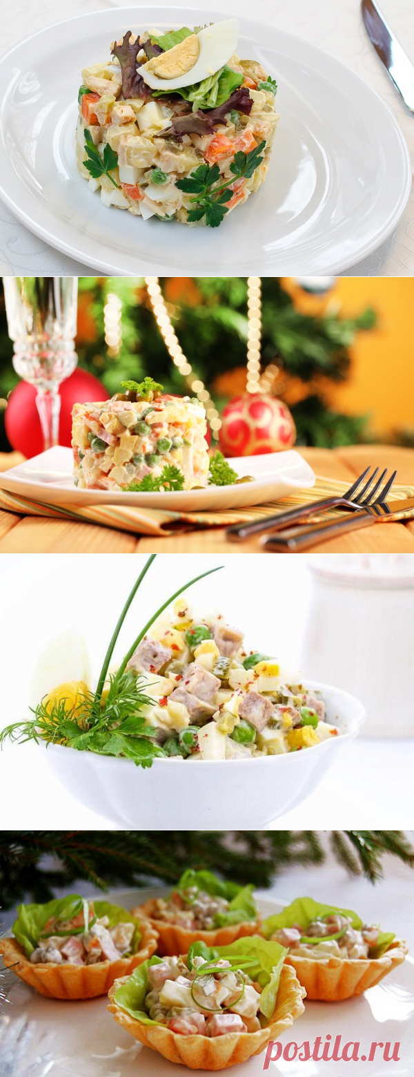 Салат Оливье – ТОП 5 рецептов с колбасой и курицей