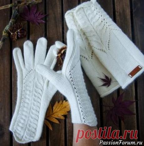 Анатомия перчаток. Видео-МК. Часть 2 - запись пользователя KoshkaPRO (Анжелика) в сообществе Вязание спицами в категории Вязание спицами аксессуаров
