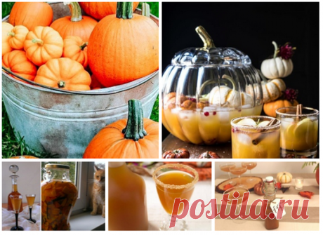 Ликеры и настойки из тыквы: рецепты