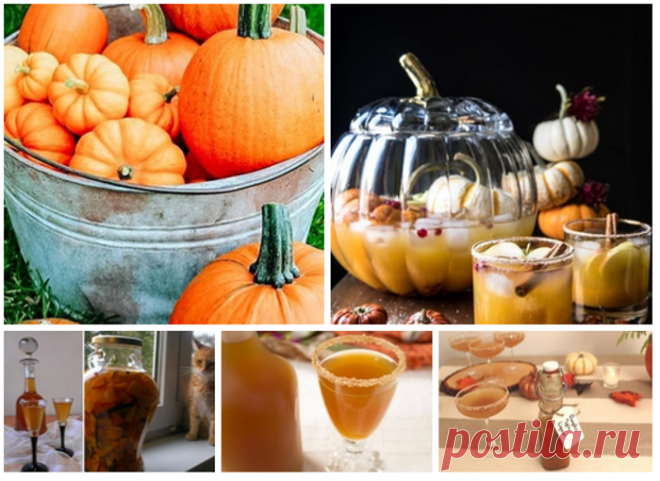 Ликеры и настойки из тыквы: рецепты