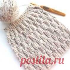 Красивые узоры крючком