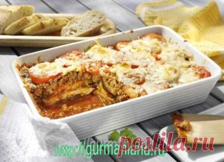 Запеканка из баклажанов с мясным фаршем | Кулинария для гурманов