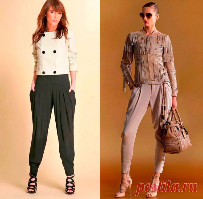 Четыре выкройки популярных моделей брюк! » Женский Мир