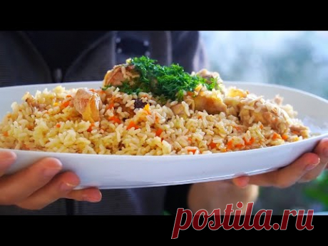 КРУТОЙ ПЛОВ ИЗ КУРИЦЫ! Рассыпчатый плов за 45 минут!