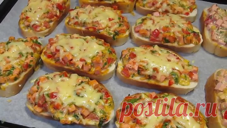 Вкуснейшие горячие бутерброды! От них в восторге все! Я их готовлю и готовлю!