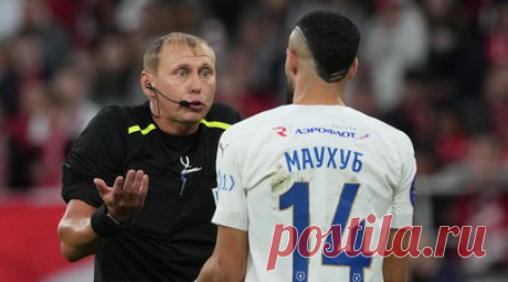 ЭСК РФС: Иванов верно удалил Маухуба в матче РПЛ со «Спартаком». Экспертно-судейская комиссия при президенте Российского футбольного союза (ЭСК РФС) признала правильным решение арбитра Сергея Иванова об удалении нападающего «Динамо» Эль Мехди Маухуба в игре девятого тура РПЛ со «Спартаком». Читать далее