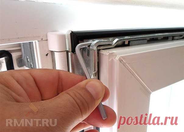 Как отрегулировать фурнитуру пластикового окна