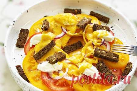 Деревенский салат панцанелла | Вкусные кулинарные рецепты