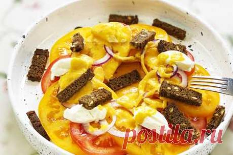 Деревенский салат панцанелла | Вкусные кулинарные рецепты