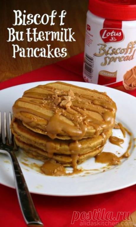 Biscoff Buttermilk Pancakes