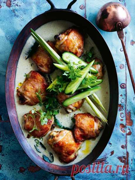 donna hay : roasted green chicken curry | Sumally